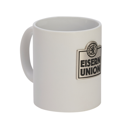 Cup white - metal