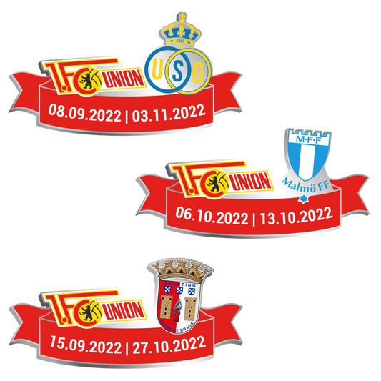 Pins Europe - set of 3